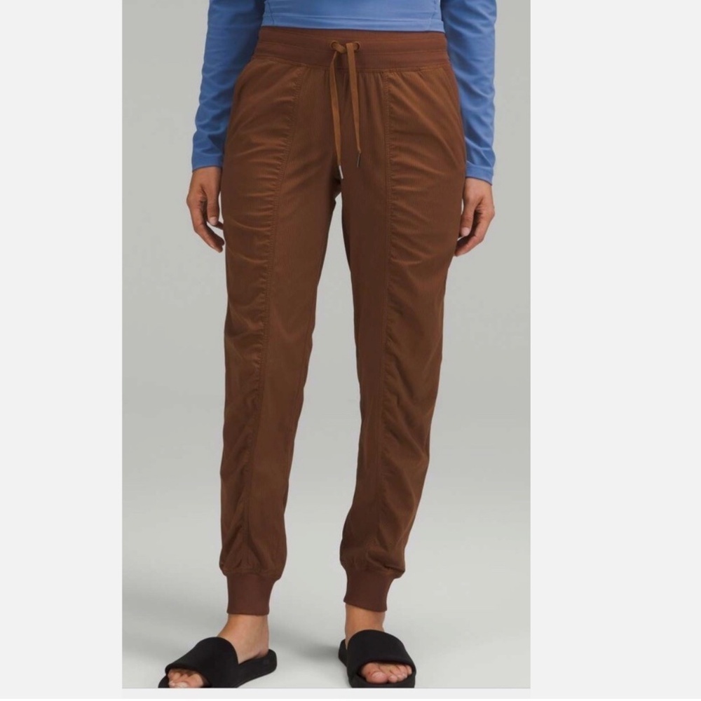 Lululemon Dance Studio Mid-Rise Jogger Pants Roasted Brown Size 4